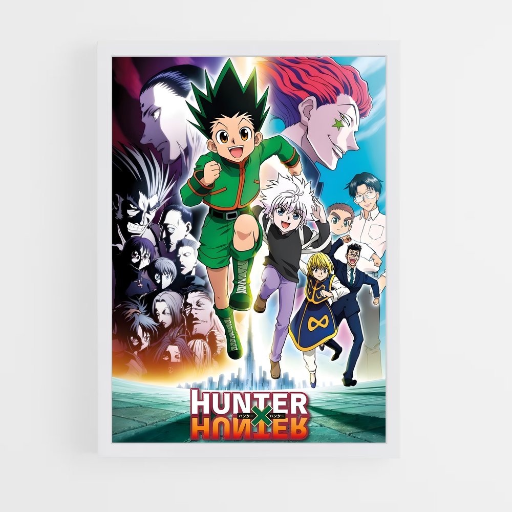 hunter-x-hunter-18 cadre Blanc