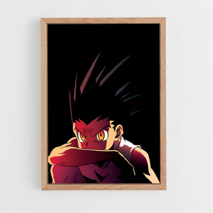 hunter-x-hunter-20 cadre Bois clair