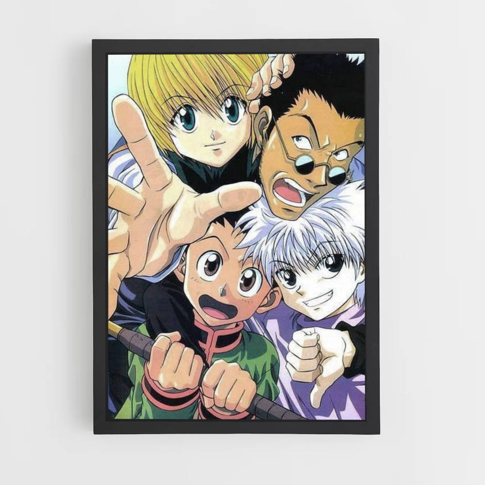 Affiche HunterxHunter Vintage