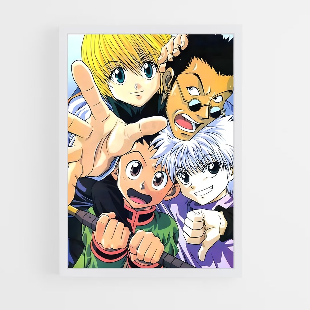 hunter-x-hunter-9 cadre Blanc