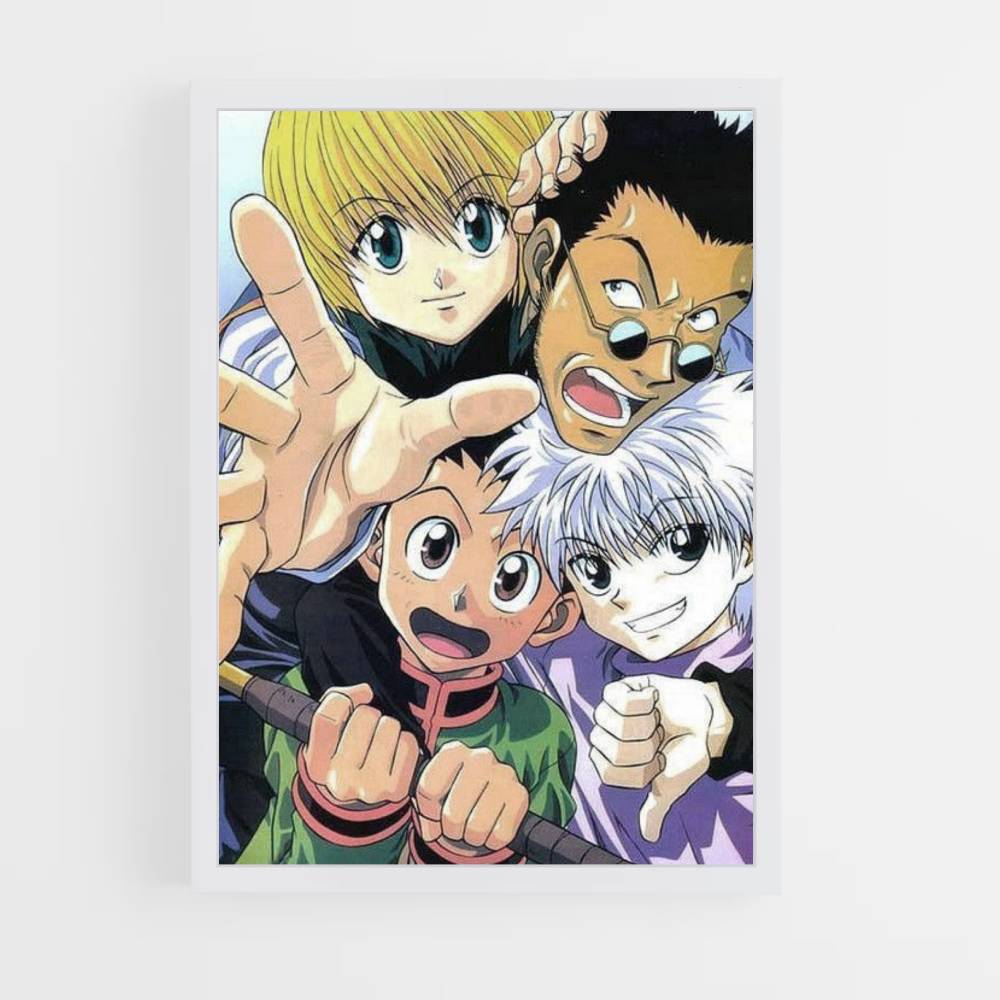 Affiche HunterxHunter Vintage