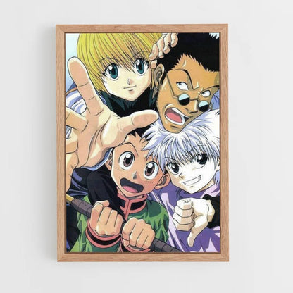 Affiche HunterxHunter Vintage