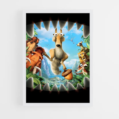 ice-age-3 cadre Blanc