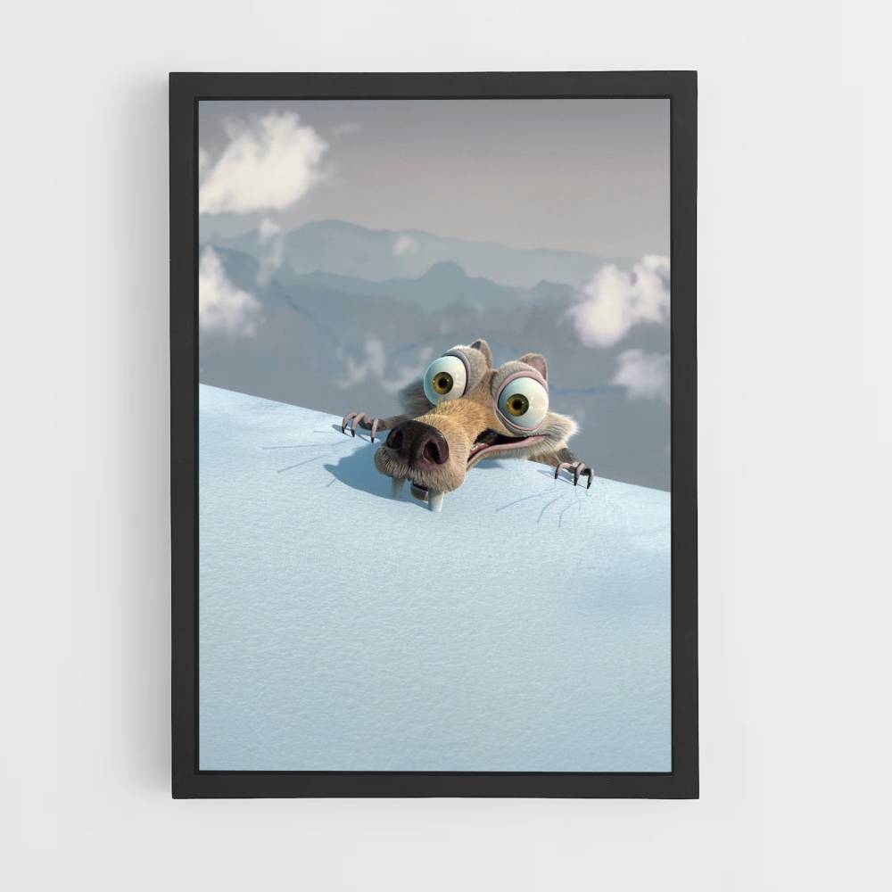 Poster Scrat Tombe