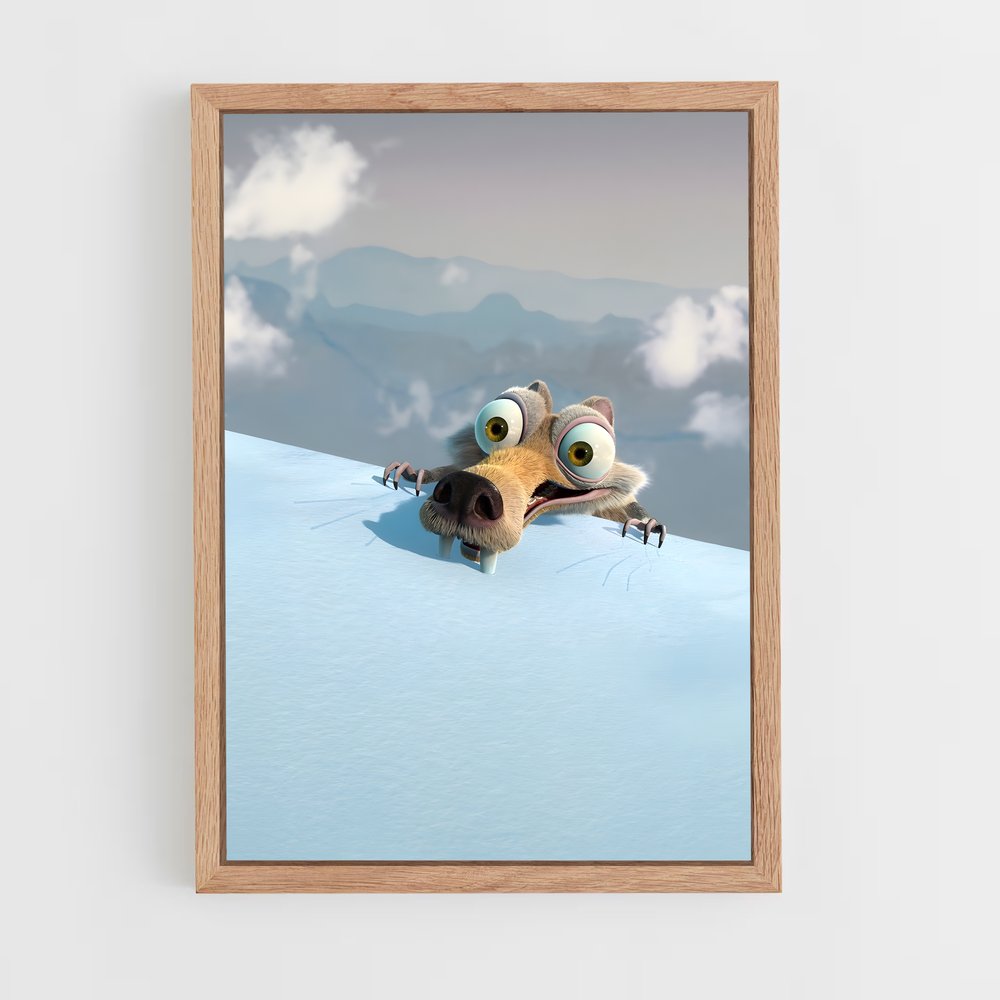 ice-age-7 cadre Bois clair
