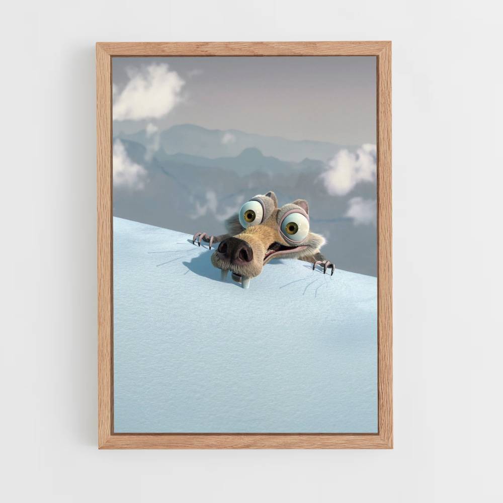 Poster Scrat Tombe