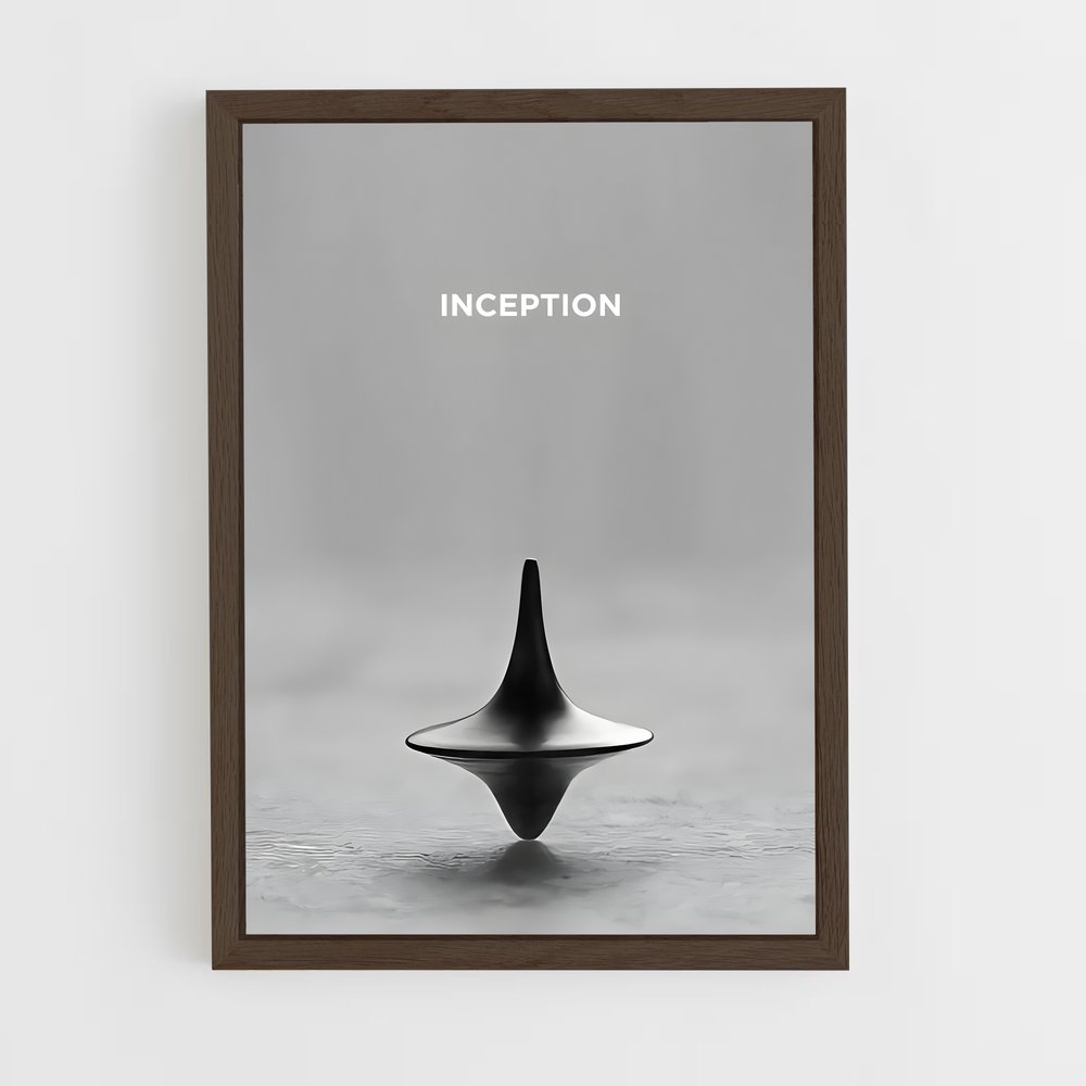 inception-1 cadre Bois foncé
