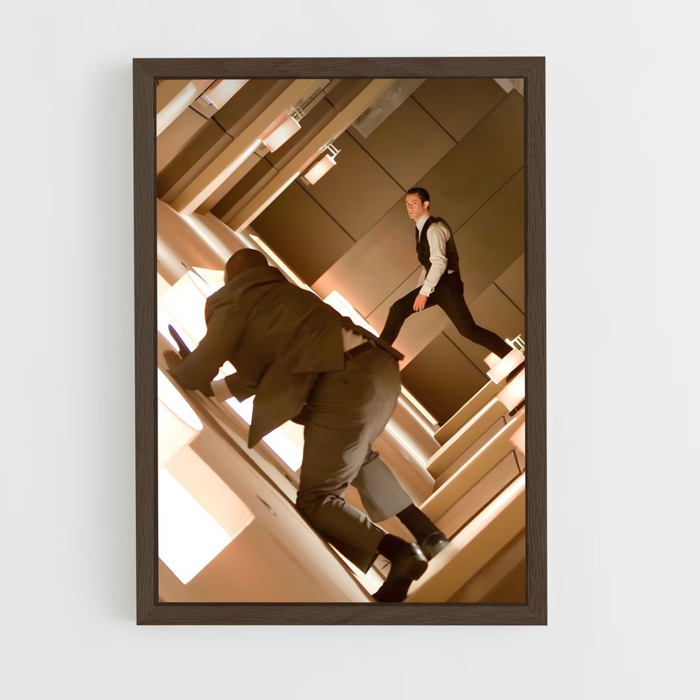 inception-11 cadre Bois foncé