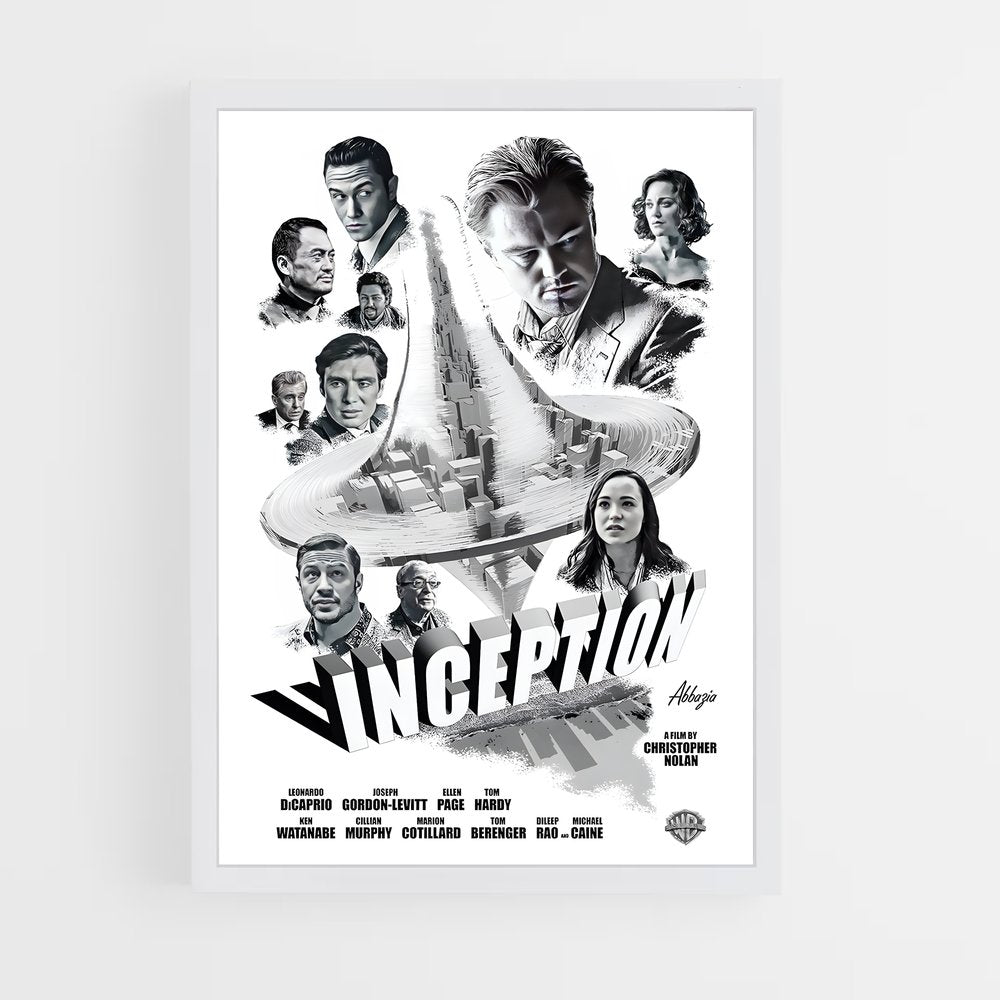 inception-12 cadre Blanc