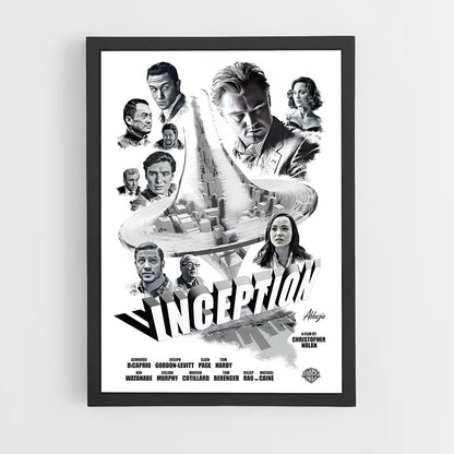 inception-12 cadre Noir