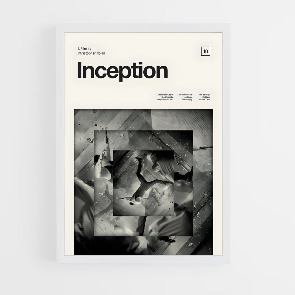 inception-17 cadre Blanc