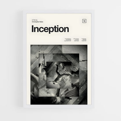 inception-17 cadre Blanc