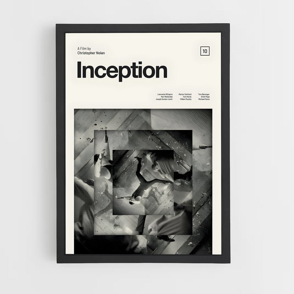 inception-17 cadre Noir