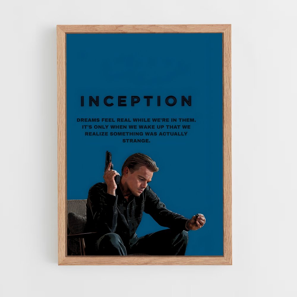 inception-4 cadre Bois clair