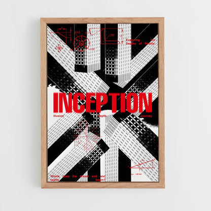 inception-7 cadre Bois clair