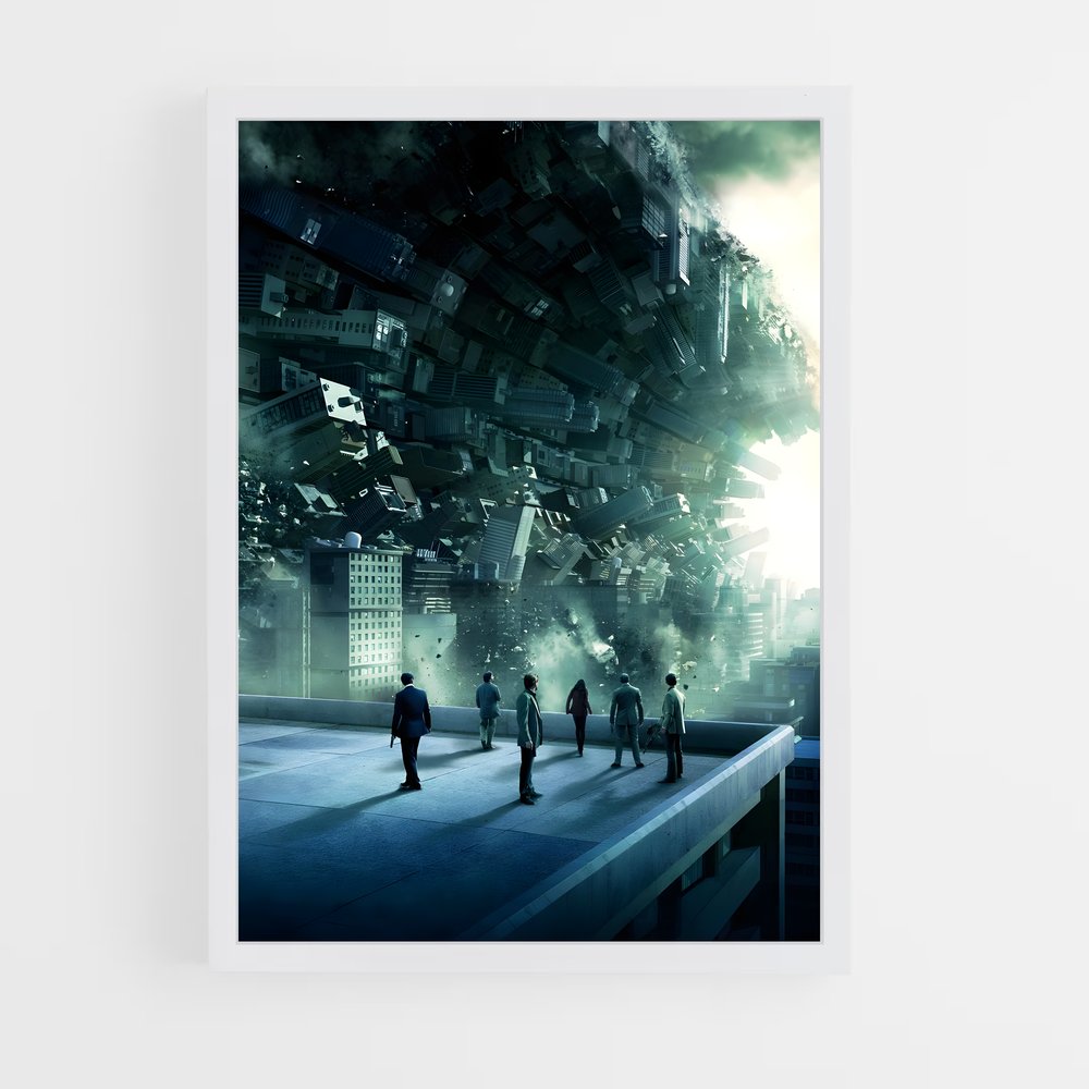 inception-8 cadre Blanc