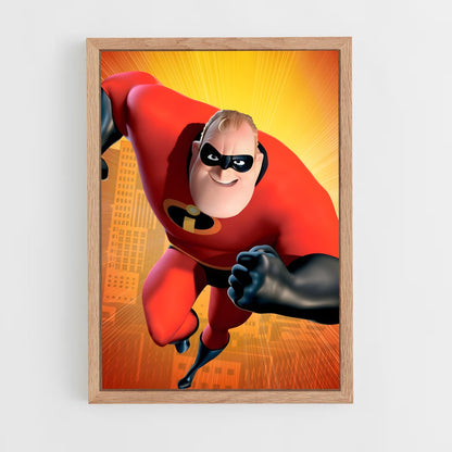 incredibles-1 cadre Bois clair