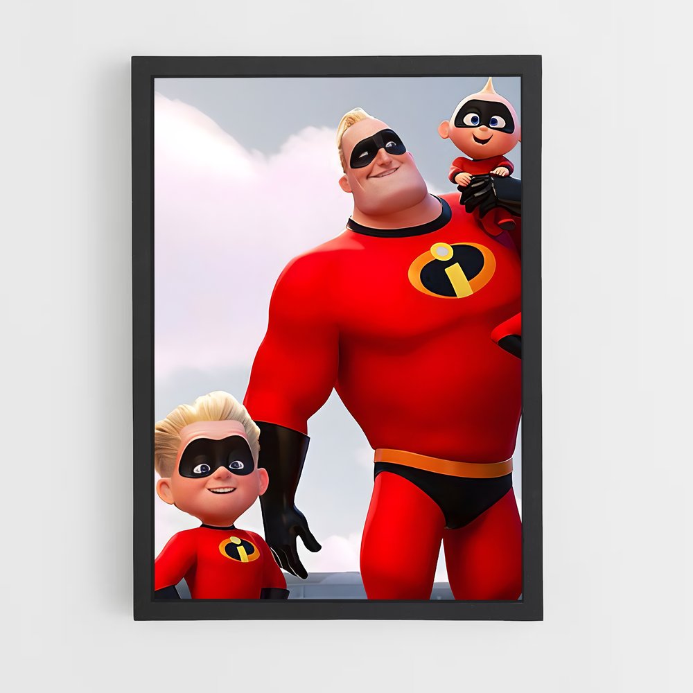 incredibles-10 cadre Noir