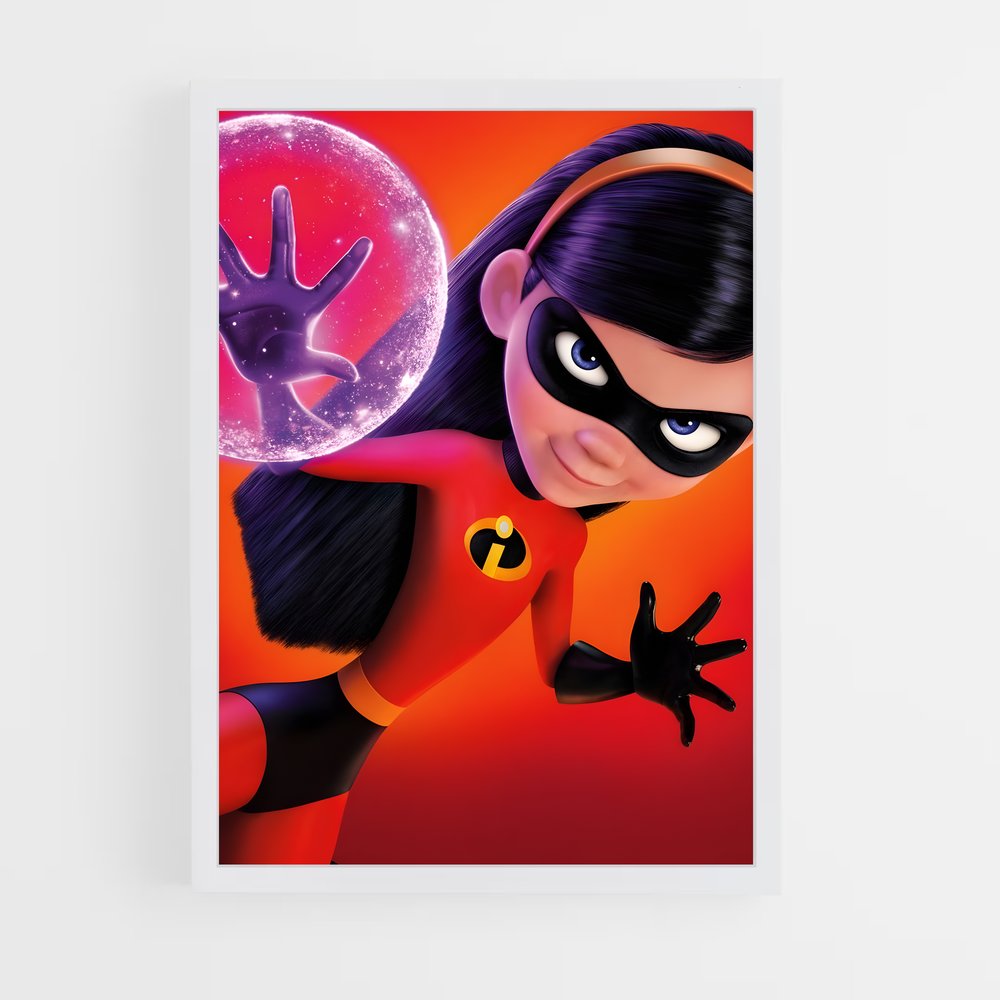 incredibles-9 cadre Blanc