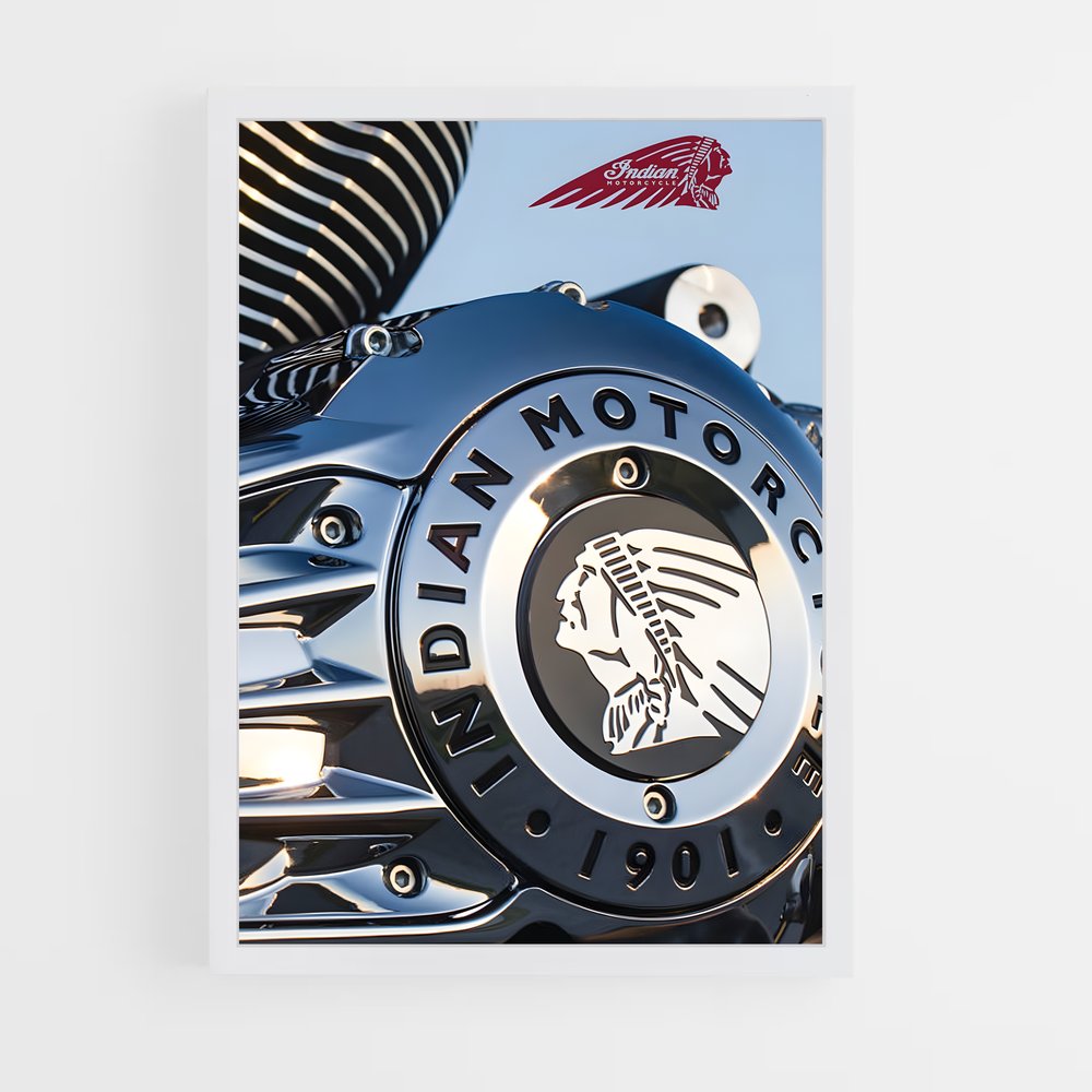 indian-motorcycle-10 cadre Blanc