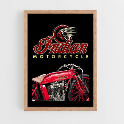 indian-motorcycle-7 cadre Bois clair