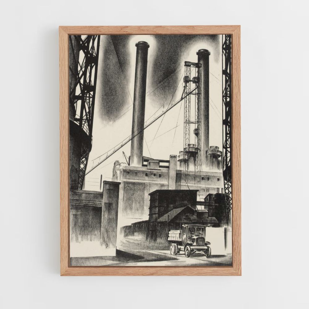 Poster Usine