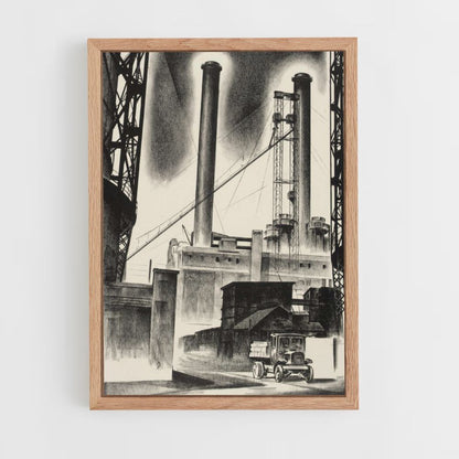 Poster Usine