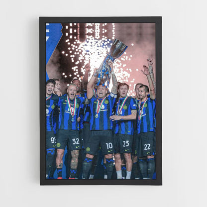 Poster Inter Milan Victoire