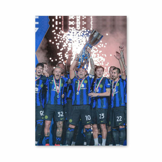 Poster Inter Milan Victoire