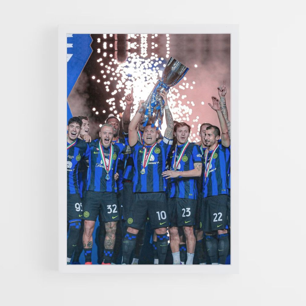 Poster Inter Milan Victoire