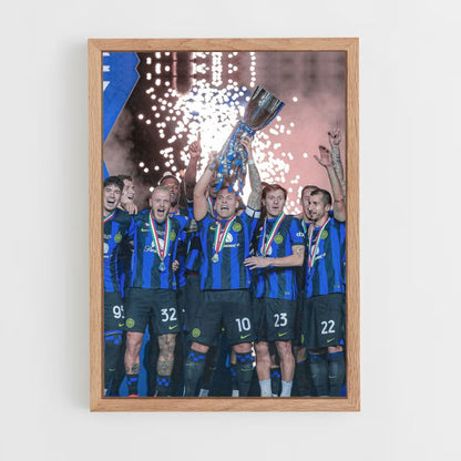 Poster Inter Milan Victoire