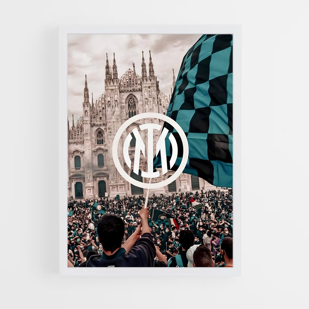 inter-milan-3 cadre Blanc