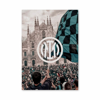 Poster Inter Milan Cathédrale