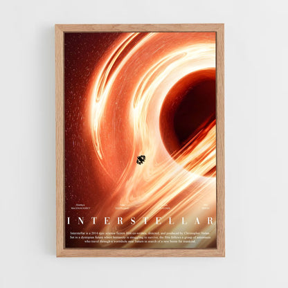 interstellar-20 cadre Bois clair