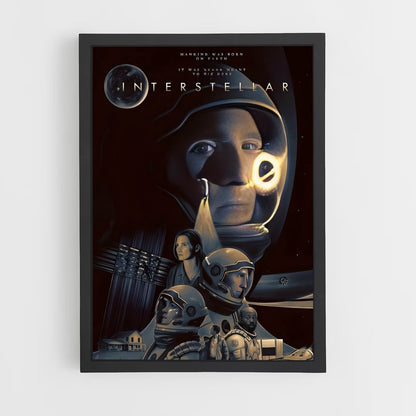 interstellar-3 cadre Noir