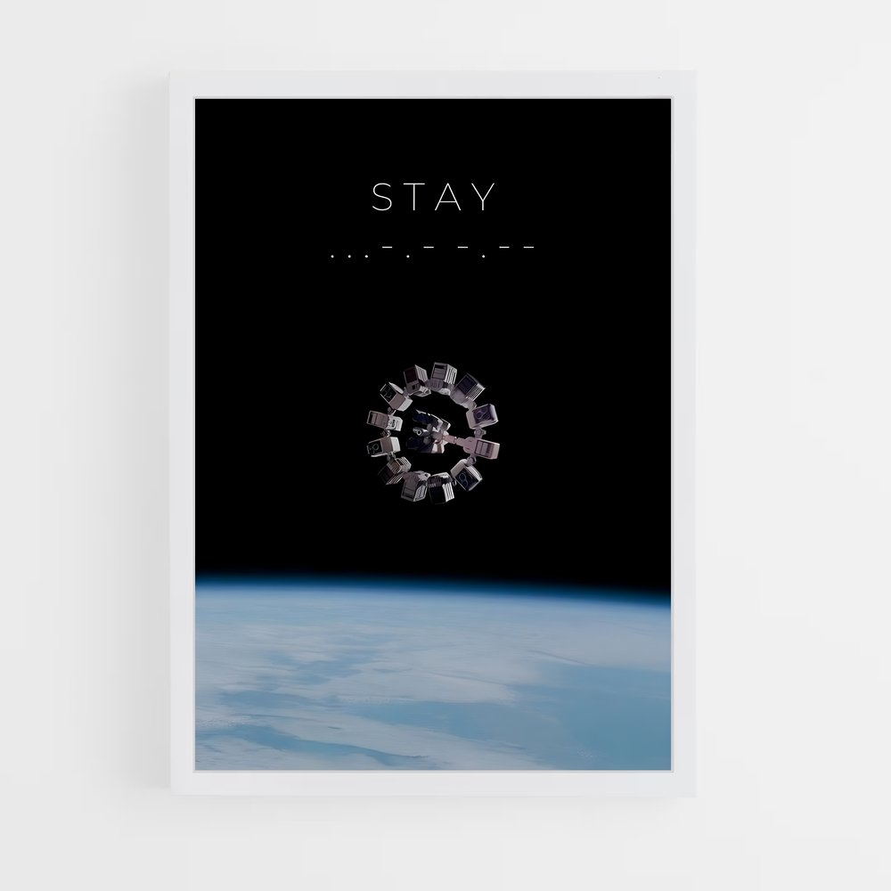 interstellar-7 cadre Blanc