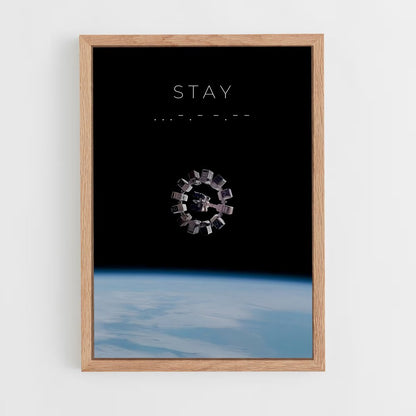 interstellar-7 cadre Bois clair
