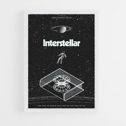 interstellar-8 cadre Blanc