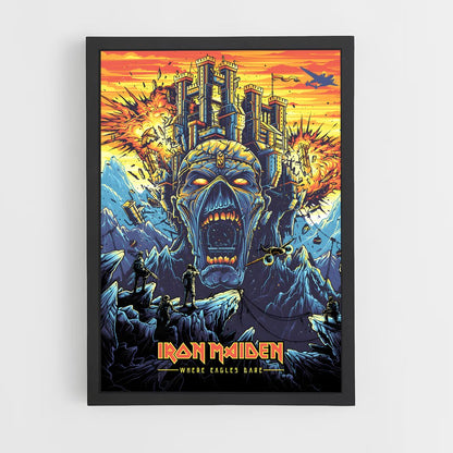 iron-maiden-10 cadre Noir