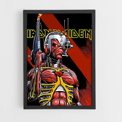 iron-maiden-12 cadre Noir