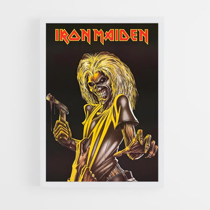 iron-maiden-14 cadre Blanc