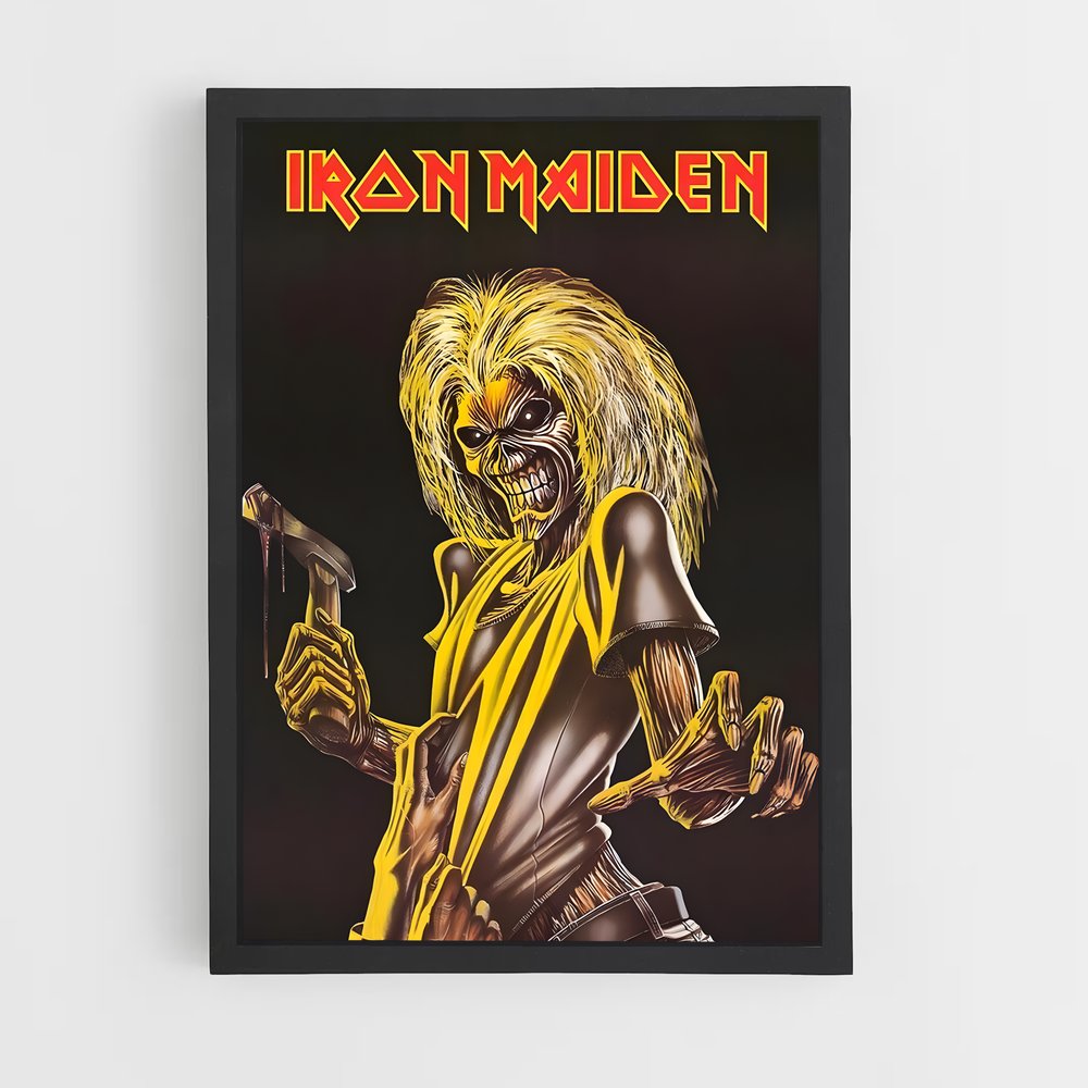 iron-maiden-14 cadre Noir