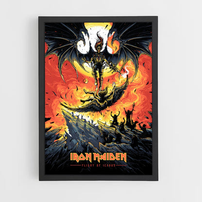 iron-maiden-5 cadre Noir