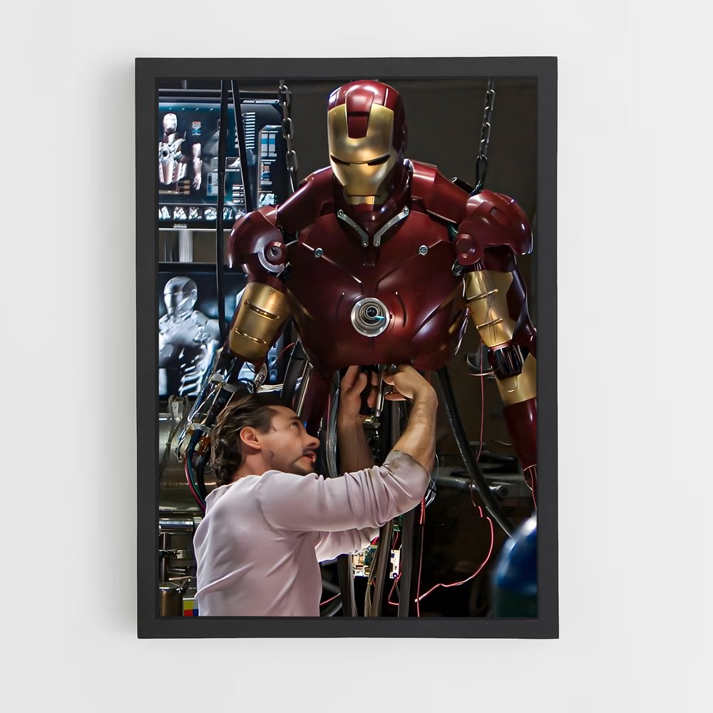 iron-man-10 cadre Noir