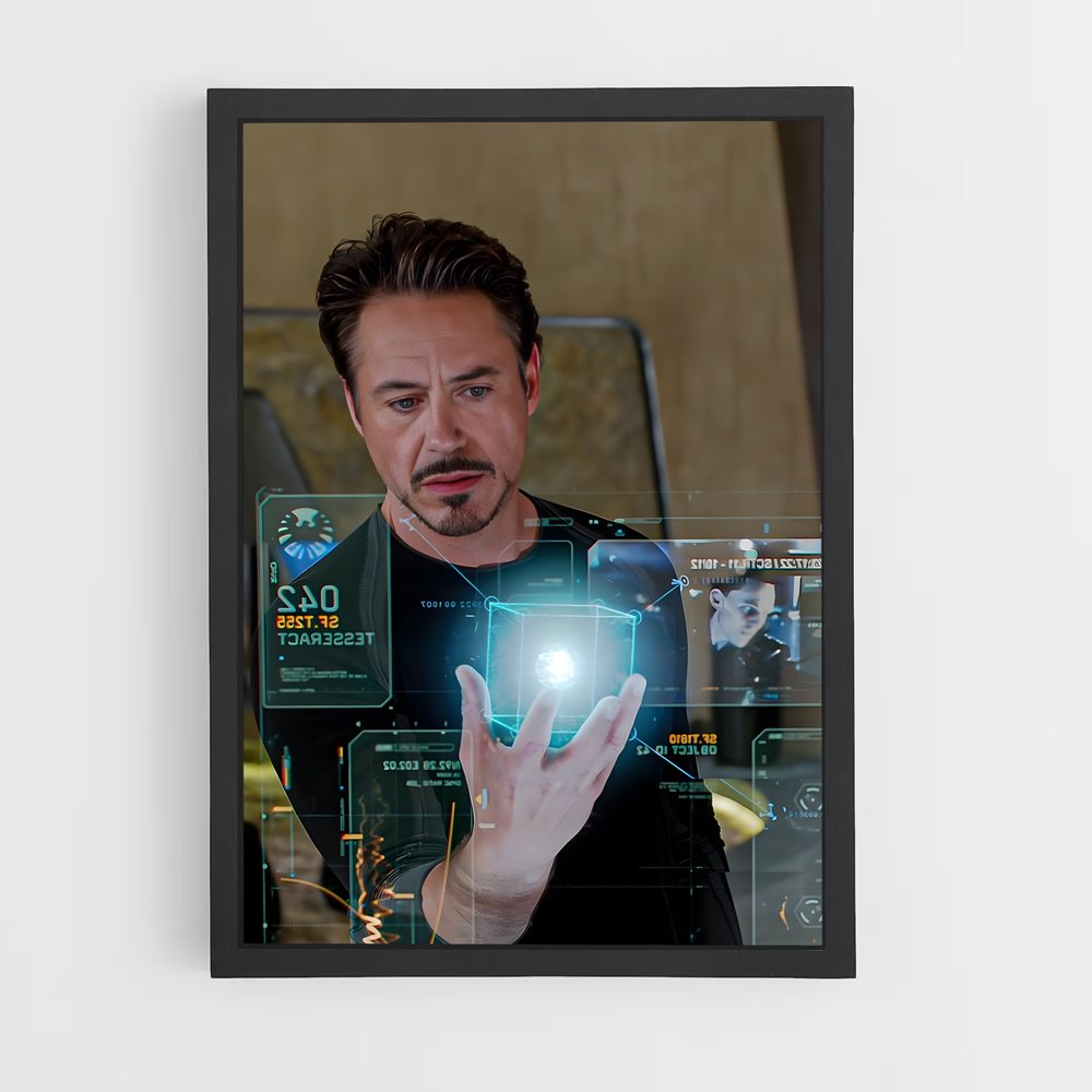 iron-man-11 cadre Noir