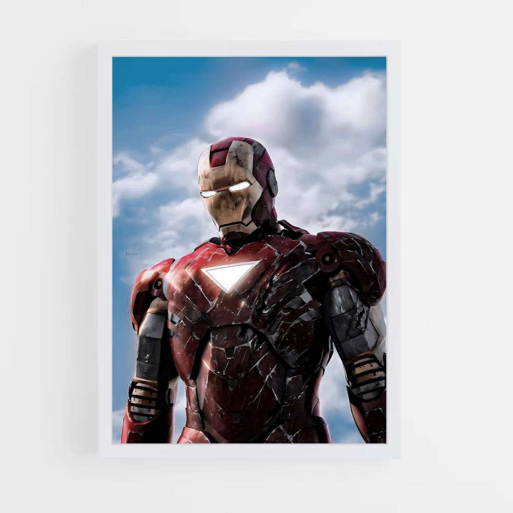 Poster Iron Man Combat