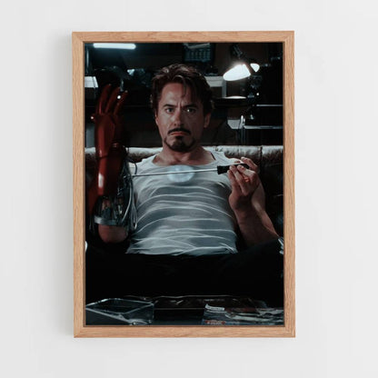 Poster Tony Stark Cœur