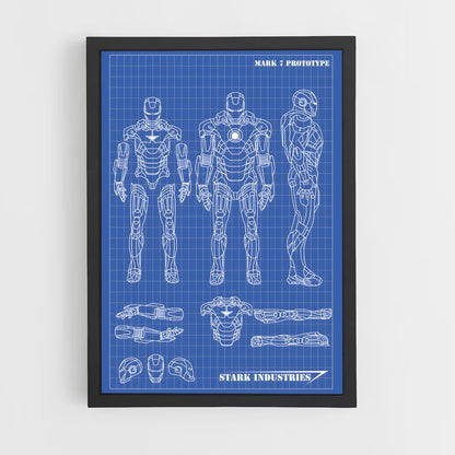iron-man-5 cadre Noir