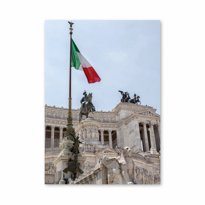 Poster Drapeau Italien