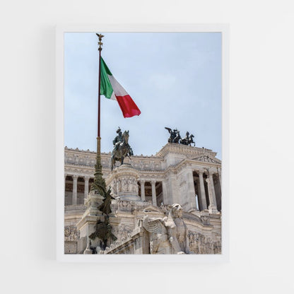 Poster Drapeau Italien